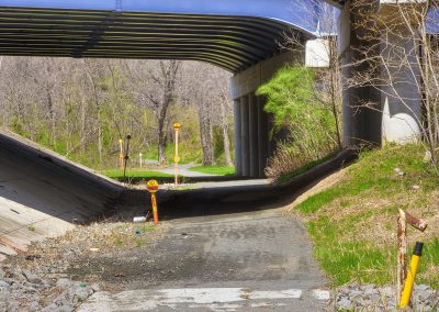 Towpath under I 295