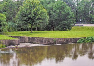 Spillway along US Route 1 near Whitehead Road