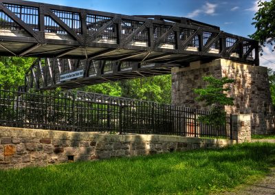Towpath Bridge over U S Route 1 East Side