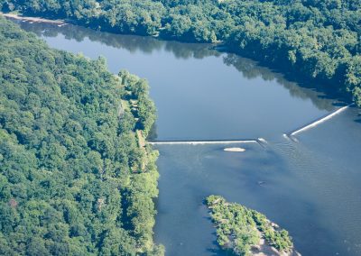 Wing Dam Delaware River at Bulls Island